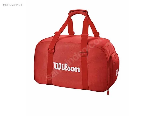 Sıfır Wilson Super Tour Red Duffel Kırmızı Çanta Tenis ve Spor