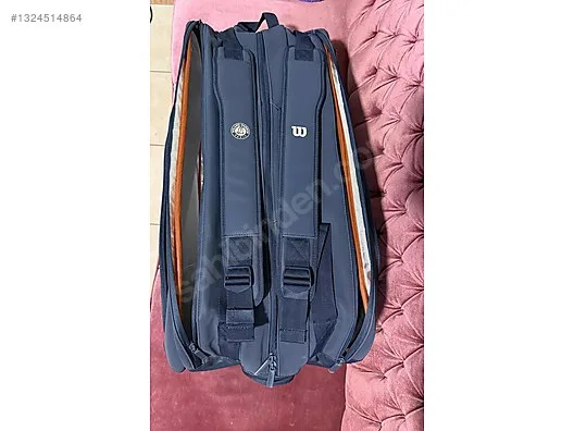 Wilson Roland Garros 2025 Session de Soirée 15'li Raket Çantası