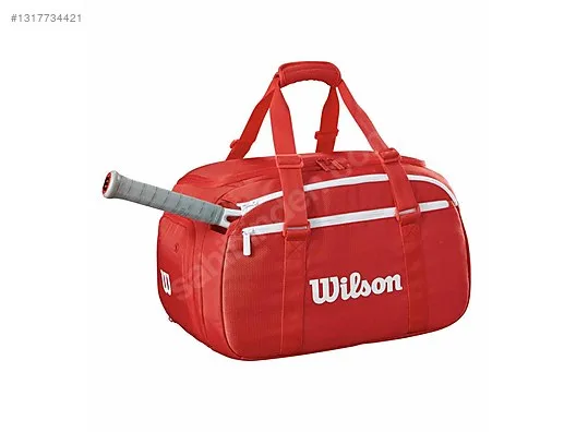 Sıfır Wilson Super Tour Red Duffel Kırmızı Çanta Tenis ve Spor