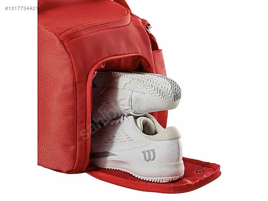 Sıfır Wilson Super Tour Red Duffel Kırmızı Çanta Tenis ve Spor