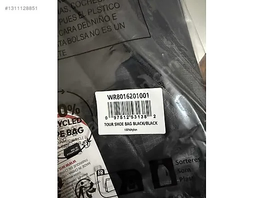 Wilson Ayakkabı Çantası Siyah