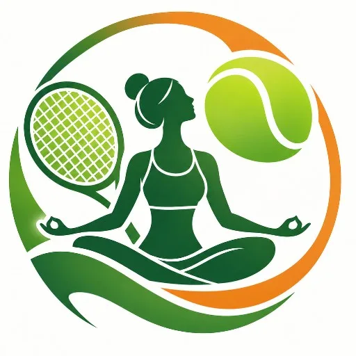 Tenis 🎾 & Yoga 🧘‍♀️ logosu