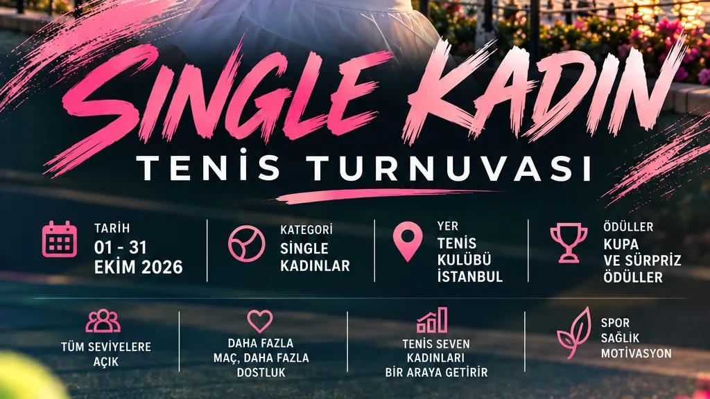 Kadın Single Turnuvası logosu
