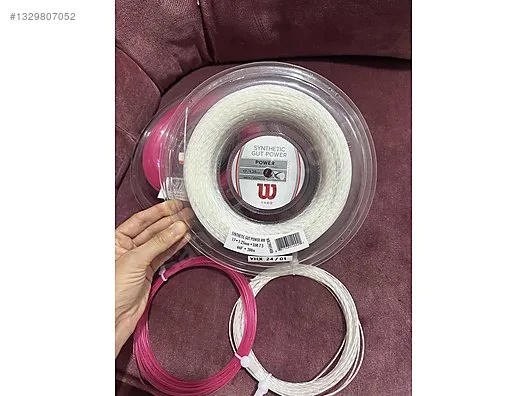 Wilson Synthetic Gut Power +Head Synthetic Gut Pembe Kordaj