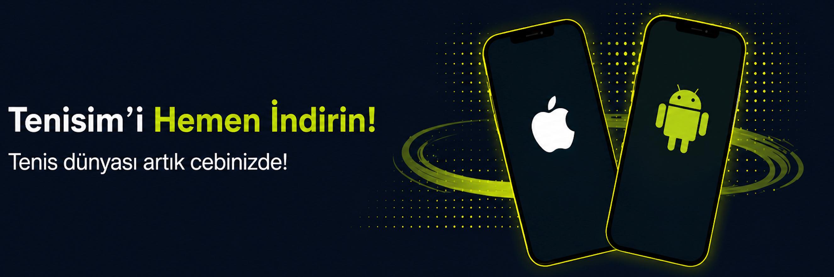 Tenisim'i Hemen İndirin! Tenis dünyası artık cebinizde!